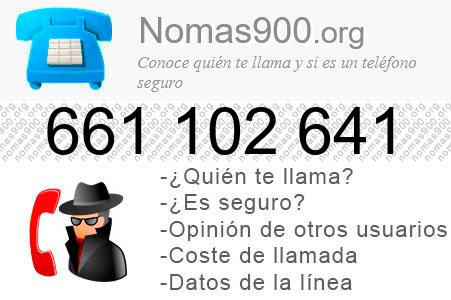 Teléfono 661102641