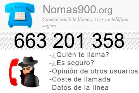 Teléfono 663201358