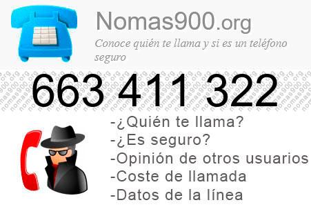 Teléfono 663411322