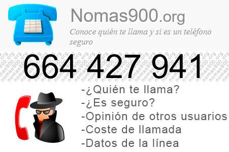 Teléfono 664427941