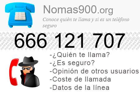 Teléfono 666121707