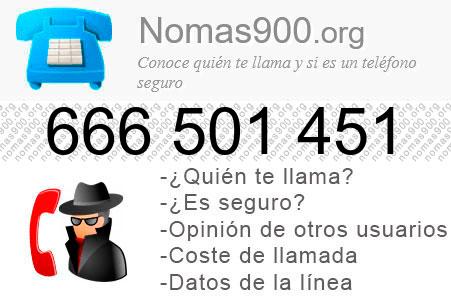 Teléfono 666501451