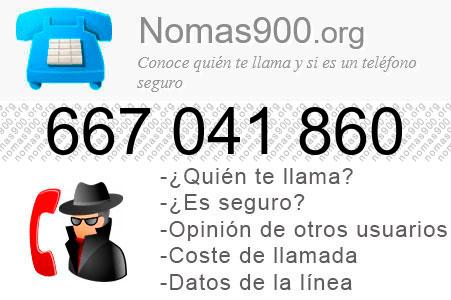 Teléfono 667041860