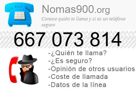 Teléfono 667073814