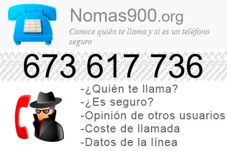 Teléfono 673617736