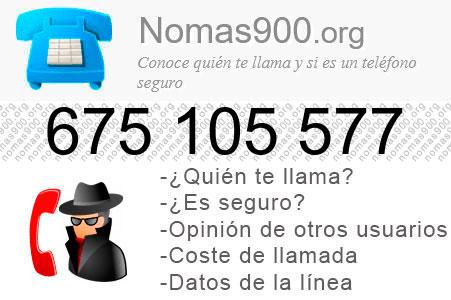 Teléfono 675105577