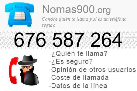 Teléfono 676587264