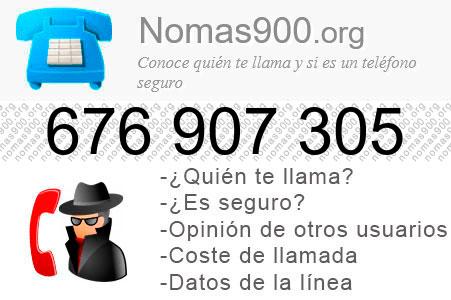 Teléfono 676907305