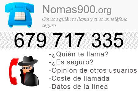 Teléfono 679717335