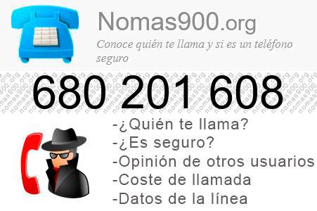 Teléfono 680201608