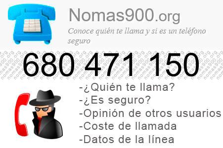 Teléfono 680471150