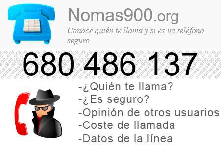 Teléfono 680486137
