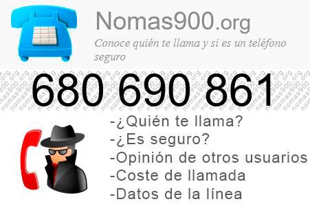 Teléfono 680690861