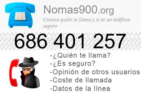 Teléfono 686401257
