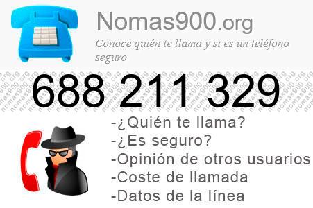 Teléfono 688211329