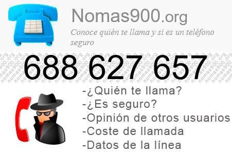 Teléfono 688627657