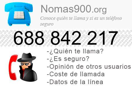 Teléfono 688842217