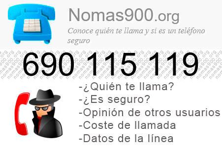 Teléfono 690115119