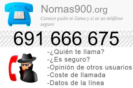 Teléfono 691666675