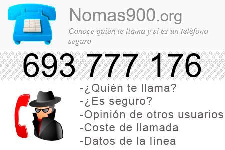 Teléfono 693777176