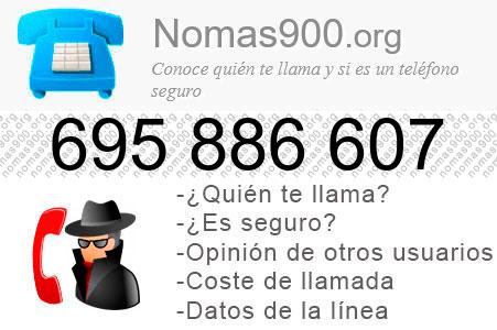 Teléfono 695886607