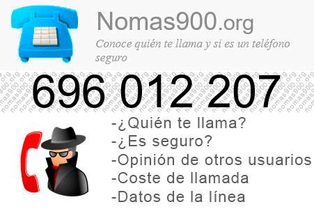 Teléfono 696012207
