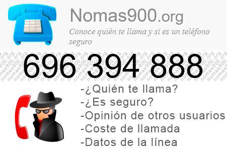Teléfono 696394888