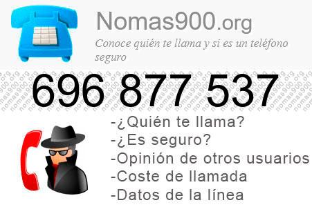Teléfono 696877537