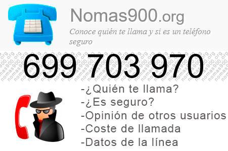 Teléfono 699703970