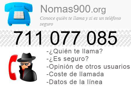 Teléfono 711077085