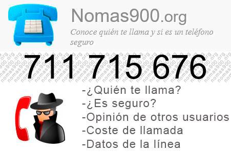 Teléfono 711715676