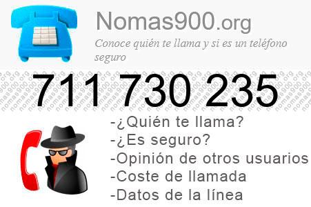 Teléfono 711730235