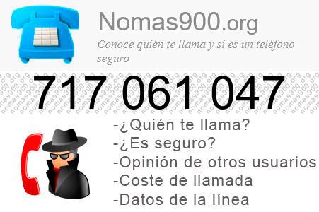 Teléfono 717061047