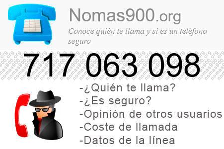 Teléfono 717063098