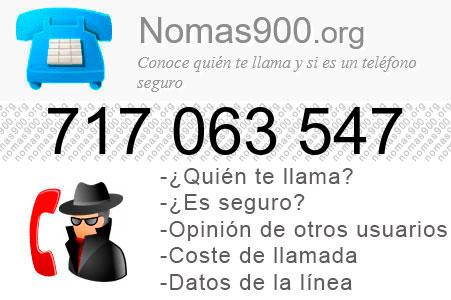 Teléfono 717063547