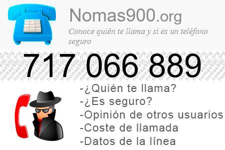 Teléfono 717066889
