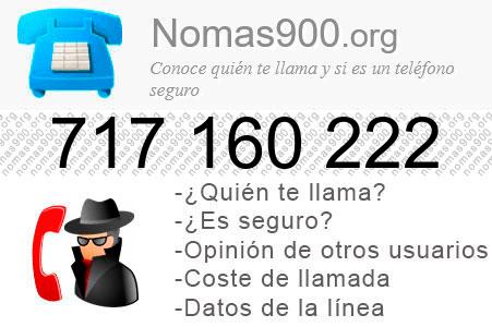 Teléfono 717160222