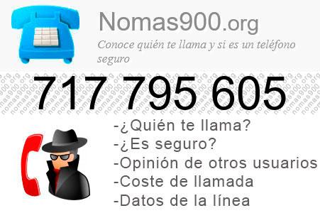 Teléfono 717795605