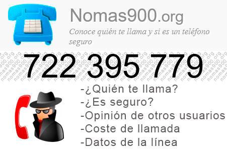 Teléfono 722395779