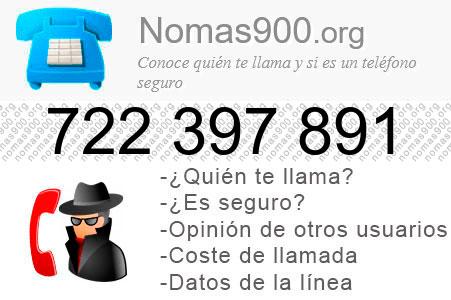 Teléfono 722397891