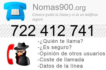 Teléfono 722412741