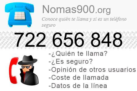 Teléfono 722656848