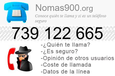 Teléfono 739122665