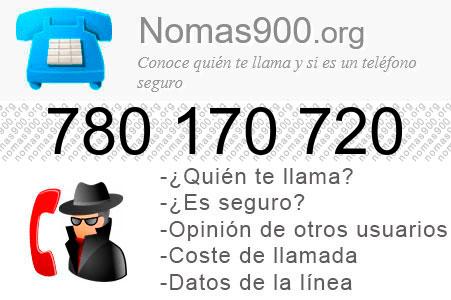 Teléfono 780170720