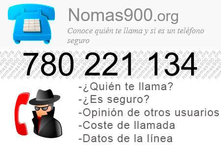 Teléfono 780221134