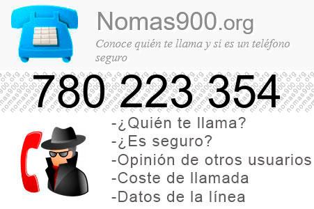 Teléfono 780223354