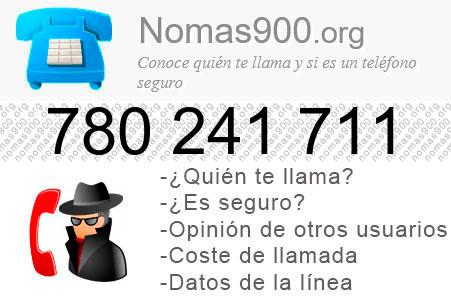 Teléfono 780241711