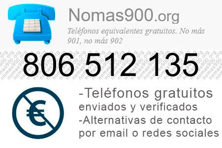 Teléfono 806512135