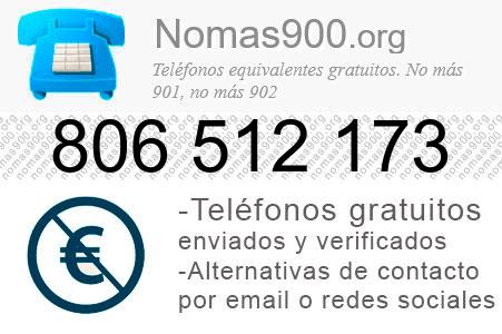 Teléfono 806512173