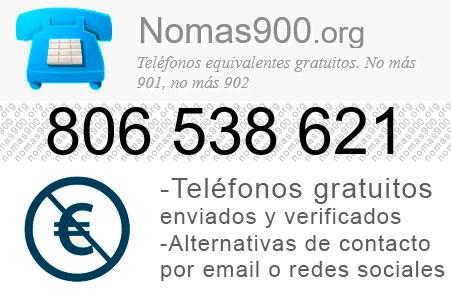 Teléfono 806538621